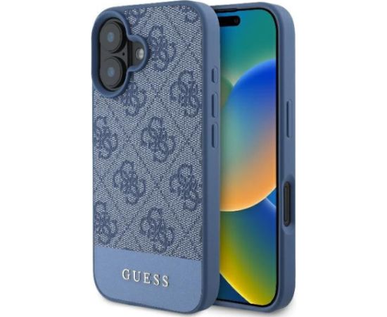 Guess 4G Bottom Stripe Aizsargapvalks Priekš Apple iPhone 16