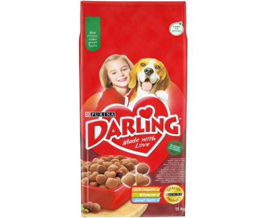 PURINA Darling Beef with chicken  - dry dog food - 15 kg