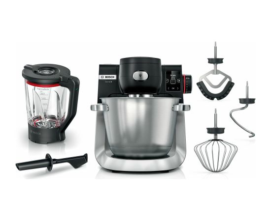 Bosch Serie 6 MUMS6ZS17 food processor 1600 W 5.5 L Black, Stainless steel