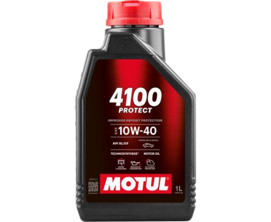 Motul 4100 PROTECT 10W40 1L Technosynthese API SL/CF, ACEA A3/B3/B4