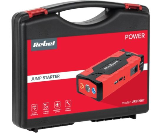 Rebel Jump Starter 10000 mAh + Kомпрессор