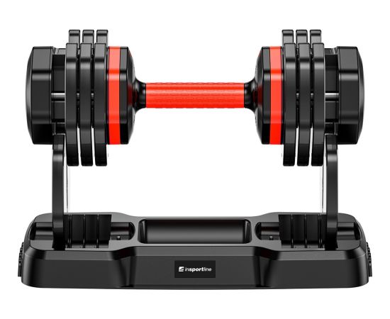 Regulējams vienroku hanteļu komplekts inSPORTline DuraBell® 2 x 6,5 - 24,5 kg