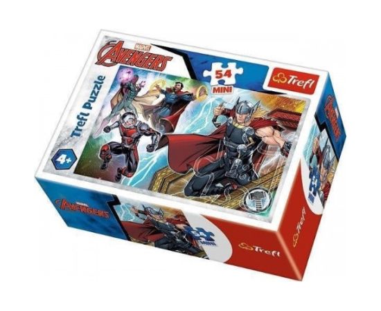 Puzlis Mini TREFL Marvel The Avengers 54 gab. 4+ T54166