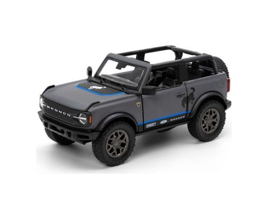 Kinsmart Metāla auto modelis 2022 Ford Bronco w/ printing (Open Top) 1:34 KT5438FA