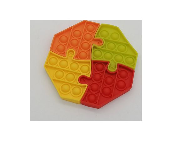 Antistresā rotaļlieta Pop-it Puzzle 15 cm dažādas 338647