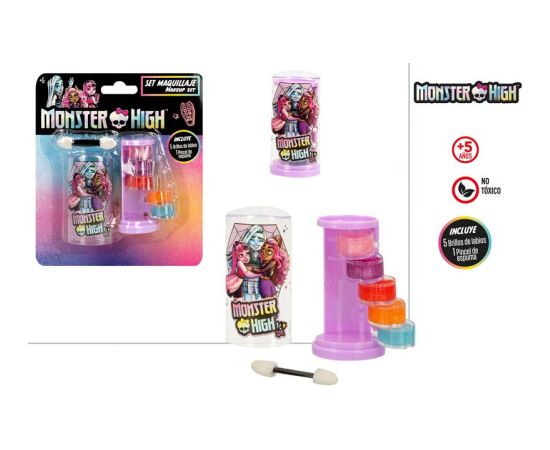 Kosmētikas komplekts Monster High 5 g. +  CB77456