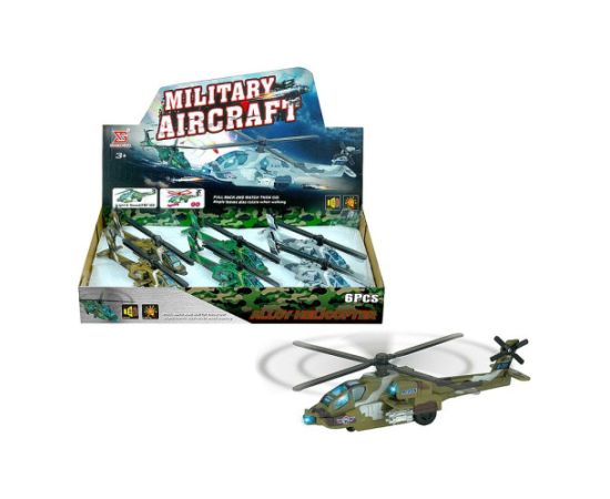 Adar Metāla helikopters Army (skaņa, gaisma, inercija) dažādas 19 cm 587113