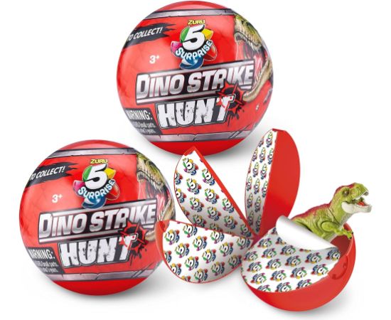 Динозавр фигурка в шаре Dino Strike Hunt ZURU разные 85580030