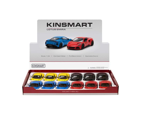 Kinsmart Metāla auto modelis Lotus Emira 1:34 KT5441