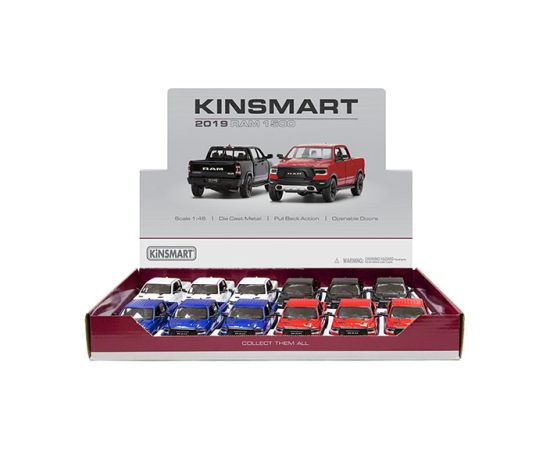 Kinsmart Metāla auto modelis 2019 Dodge RAM 1500 (Police) 1:46 KT5413P