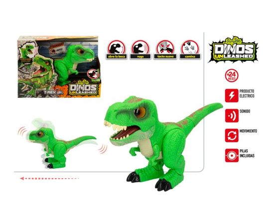 Dinozaurs T-Rex 30 cm ar skaņu. gaismu un kustībām CB46678