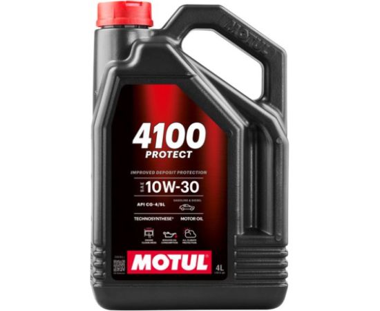 Motul 4100 PROTECT 10W30 4L Technosynthese SAE CG-4/SL