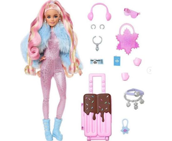 Mattel Barbie: Extra Fly - Snow Fashion Doll (HPB16)