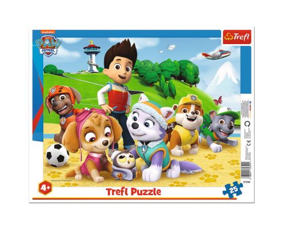 Puzlis TREFL Paw Patrol ar rāmi 25 gb. 4+ T31344