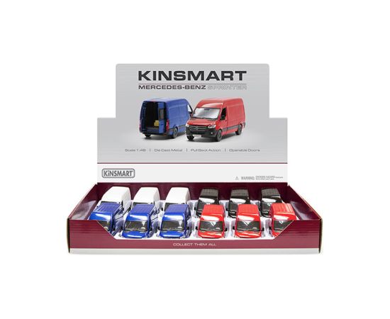 Kinsmart Metāla auto modelis Mercedes-Benz Sprinter 1:48 KT5426