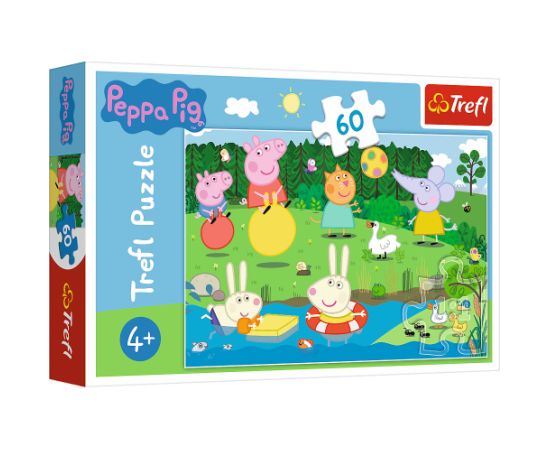 Puzlis TREFL Peppa Pig Holiday fun 60 gb. 4+ T17326