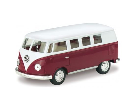 Kinsmart Металлическая авто моделька 1962 Volkswagen Classical Bus 1:32 KT5060