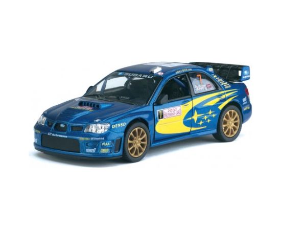 Kinsmart Металлическая моделька машинка Subaru Impreza WRC 2007 1:36 KT5328