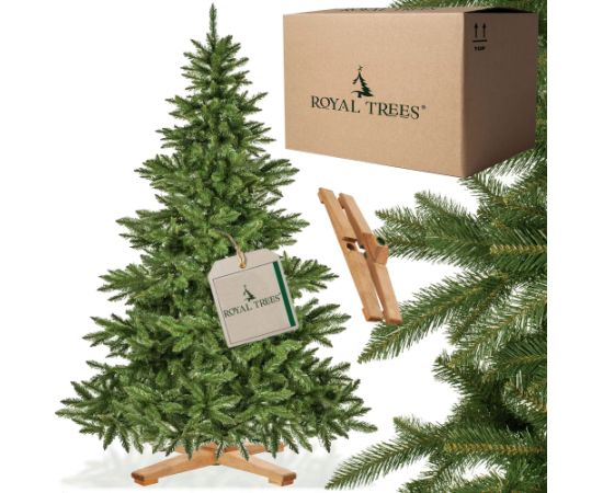 Springos CT0194 Искусственная елка 180 см Premium Royal Trees, натуральная елка с деревянной подставкой