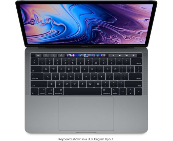 Apple MacBook Pro 2019 Retina 13" 2xUSB-C - Core i5 1.4GHz / 8GB / 256GB SSD - Space Gray (Atjaunināts, stāvoklis Ļoti labi)