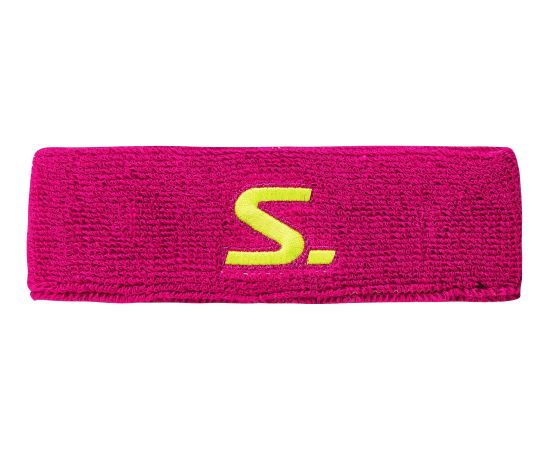 Salming Knitted Headband Pink florbola spēlētāja galvas apsējs (1187859-5151)