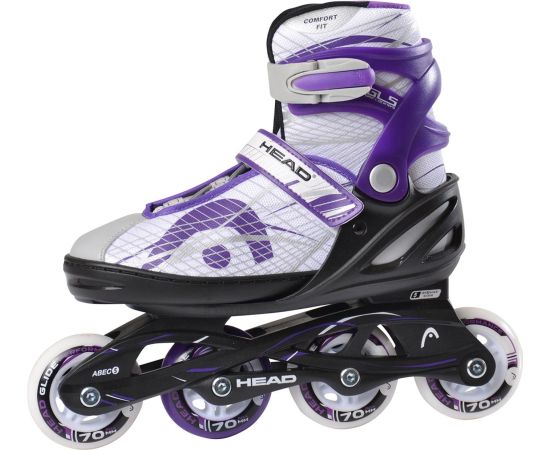 Head Jr Lilac Adjustable Inline Skates regulējamas bērnu skrituļslidas (H6JR07)