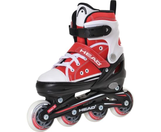 Head Jr Red Adjustable Inline Skates regulējamas bērnu skrituļslidas (H4JR12)