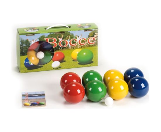 Londero Bocce Set 70mm bumbu spēle kartona kastē ar litogrāfiju (07004)