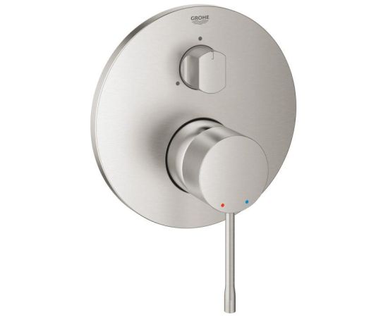 Grohe iebūvējamā dušas maisītāja Essence virsapmetuma daļa, ar 3 ceļu pārslēdzēju, supersteel