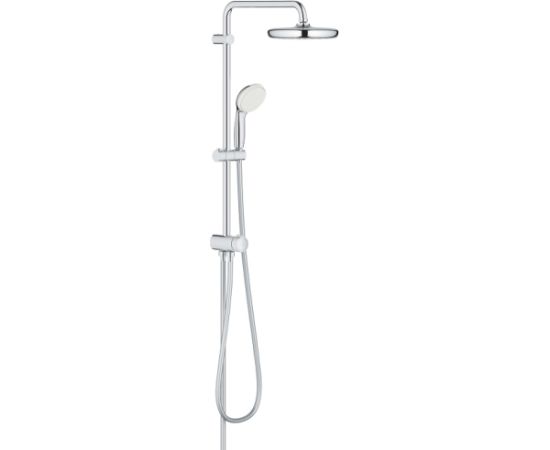 Grohe dušas sistēma ar pārslēdzēju Tempesta Flex 210, rokas duša Tempesta New, hroms