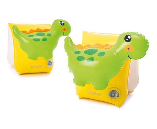 Intex Roku pludiņi Dino bērniem 23x20 cm 3-6 gadiem 56664