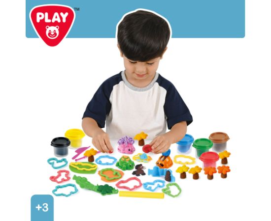 Playgo Plastilīna komplekts Zoodārzs (24 elementi) 3+ CB46893