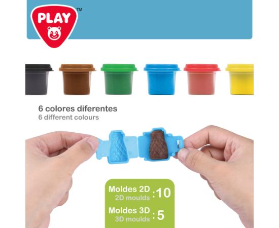 Playgo Plastilīna komplekts Zoodārzs (24 elementi) 3+ CB46893