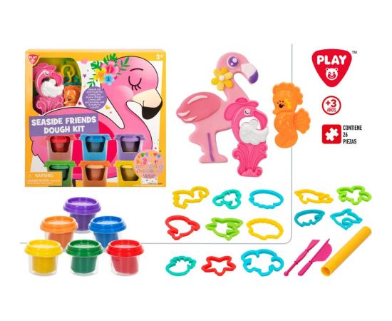 Playgo Plastilīna komplekts Flamingo  3+ CB46755