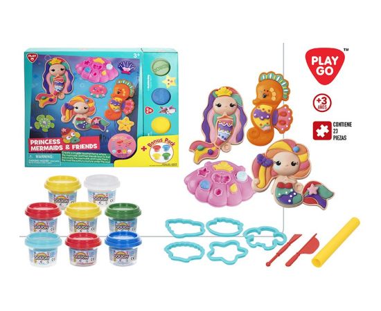 Playgo Plastilīna komplekts Nāras un draugi 3+ CB46635