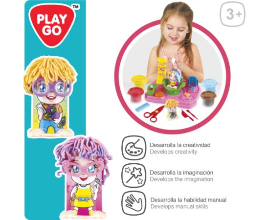 Playgo Plastilīna komplekts Frizētava 3+ CB46632