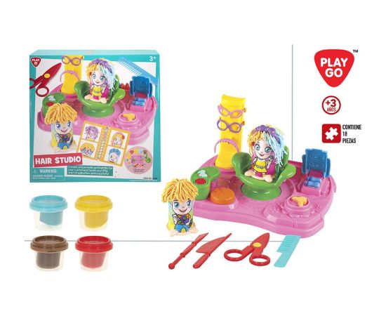 Playgo Plastilīna komplekts Frizētava 3+ CB46632