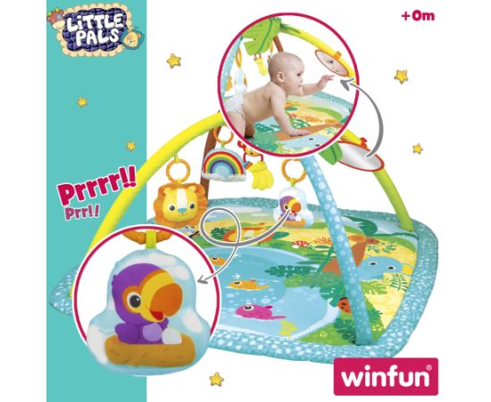 Win Fun Aktivitātes paklājiņš zīdaiņiem no 0 mēnešiem 95 cm CB46506