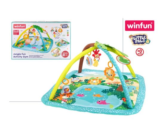 Win Fun Aktivitātes paklājiņš zīdaiņiem no 0 mēnešiem 95 cm CB46506