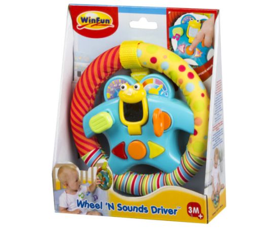 Win Fun Stūre muzikāla ar skaņu un gaismu 16 cm diam.  3 m+ CB44231