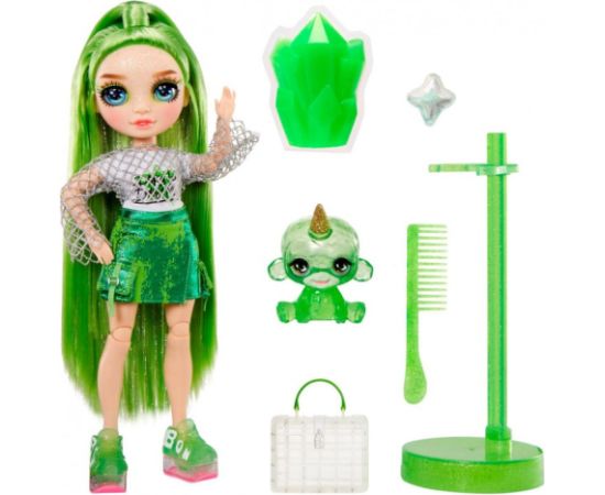 Lelle MGA Rainbow High Classic Doll Jade ar gļotām un mājdzīvnieku 28 cm 120193