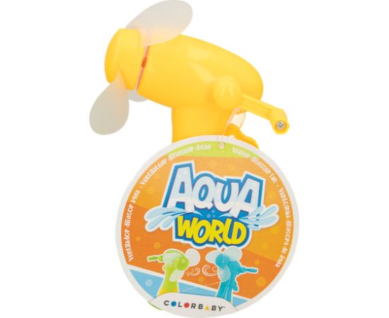 Водный пистолет вентилятор Aqua Word (81 ml) разные  17 cm CB24796