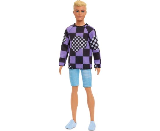 Mattel Lalka Barbie Barbie Barbie Ken Fashionista Doll Checkered Hearts