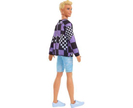 Mattel Lalka Barbie Barbie Barbie Ken Fashionista Doll Checkered Hearts