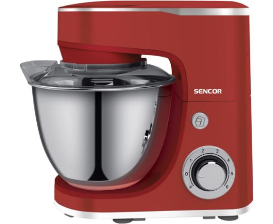 Multifunctional Stand Mixer Sencor STM3634RD, red