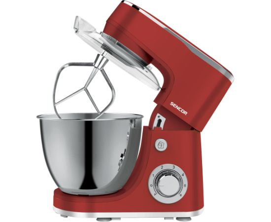 Multifunctional Stand Mixer Sencor STM3634RD, red