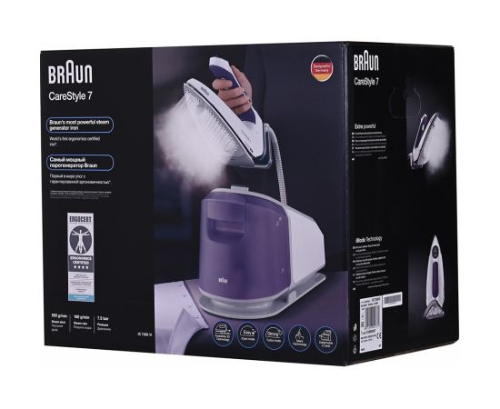 Braun CareStyle 7 IS 7266 VI 2700 W 2 L EloxalPlus soleplate Violet