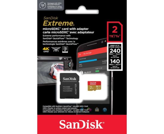 MEMORY MICRO SDXC 2TB UHS-I/SDSQXAV-2T00-GN6MA SANDISK