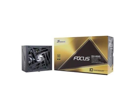 Power Supply SEASONIC FOCUS GX ATX 3.0 850 Watts Efficiency 80 PLUS GOLD MTBF 100000 hours FOCUS-GX-850-V4