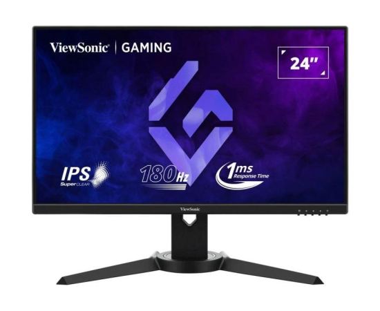 LCD Monitor VIEWSONIC VX2479J-HD-PRO 24" Gaming Panel IPS 1920x1080 16:9 180 Hz Matte 1 ms Swivel Pivot Height adjustable Tilt Colour Black VX2479J-HD-PRO